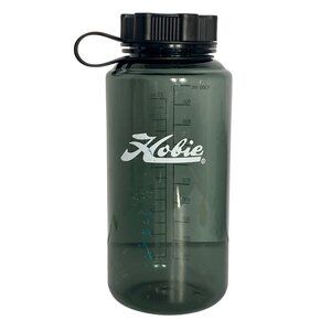 Hobie Sports Water Bottle 1000ml Dark Gray BPA-Free Wide Mouth Durable Hydration